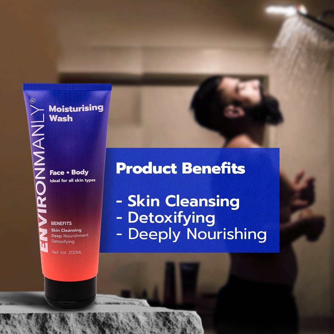Face & Body Moisturising Wash - Environmanly