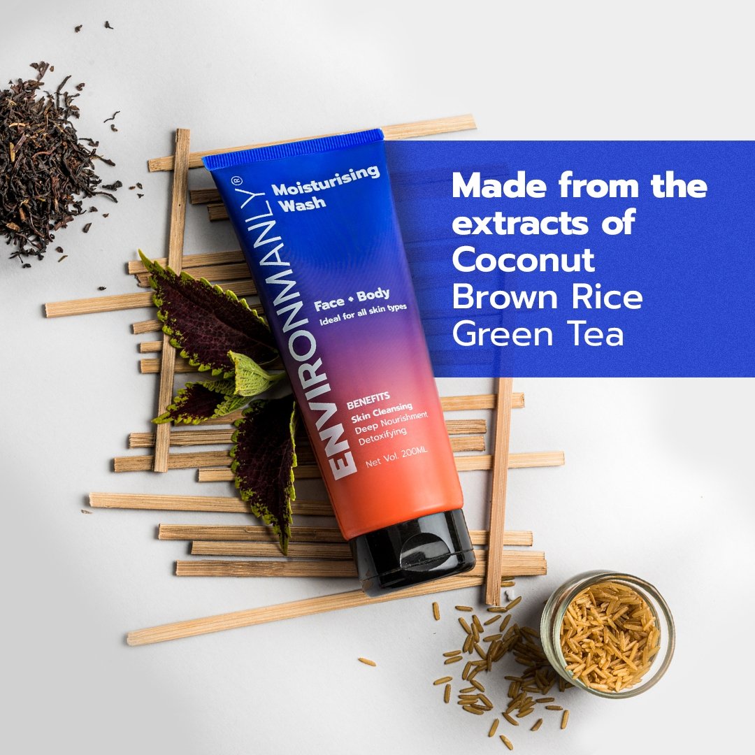 Face & Body Moisturising Wash - Environmanly