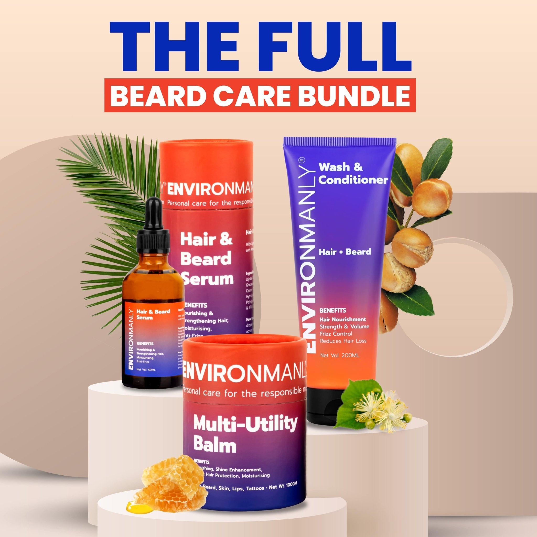 The Full Beard Care Bundle – Environmanly